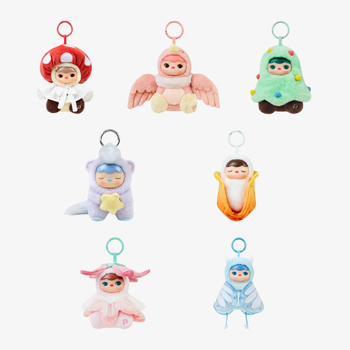 PUCKY Forest Party Series-Vinyl Plush Pendant Blind Box- Single Box