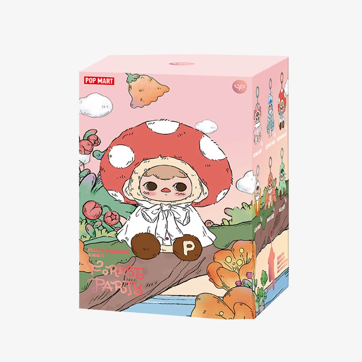 PUCKY Forest Party Series-Vinyl Plush Pendant Blind Box- Single Box
