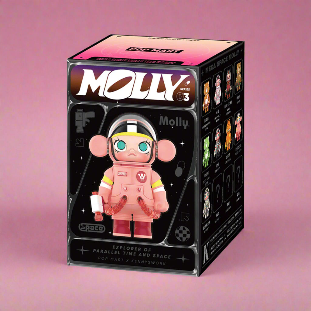 MEGA SPACE MOLLY 100% Series 3 POP MART - Single Box- Blind Box