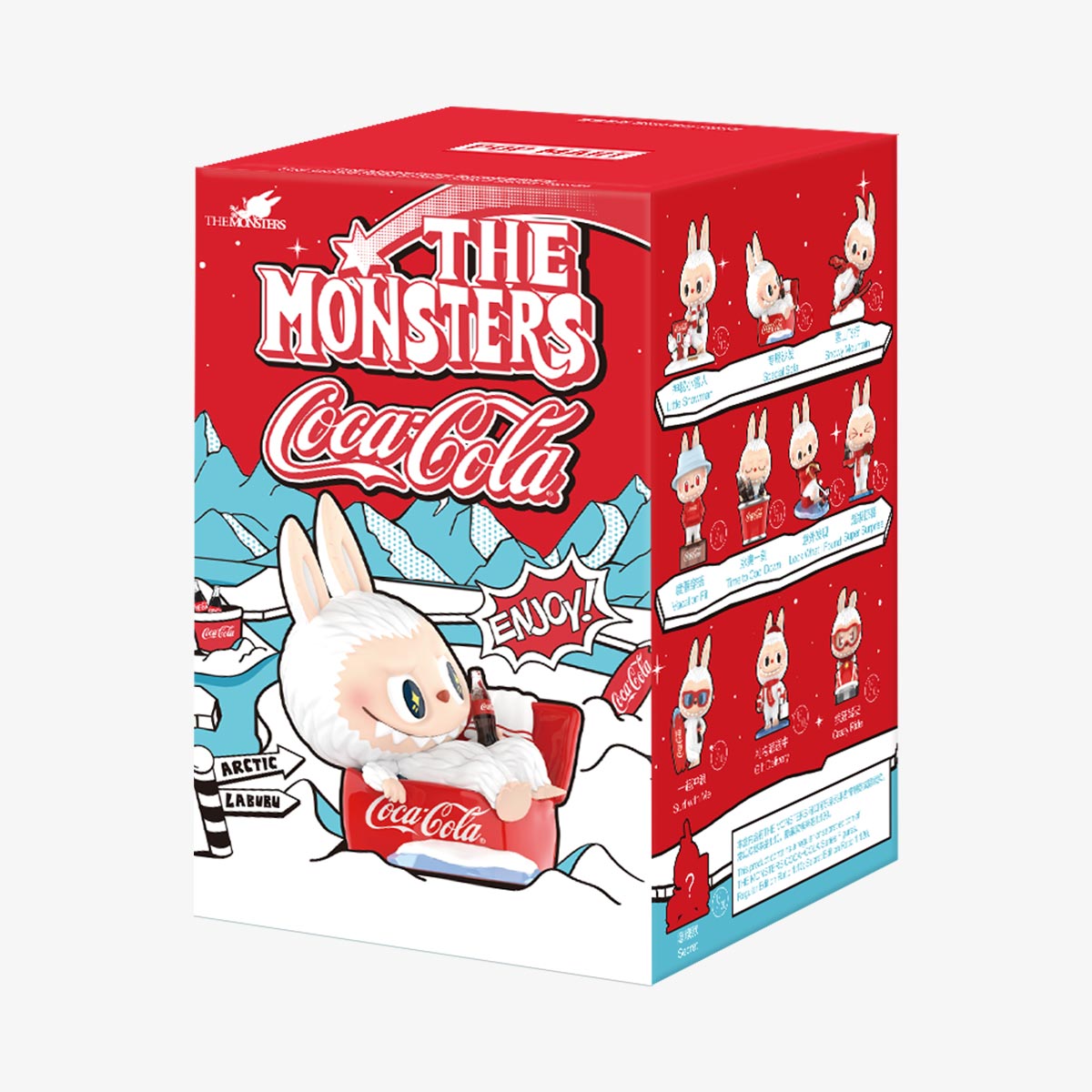 THE MONSTERS COCA-COLA Series Figures Blind Box Single Box