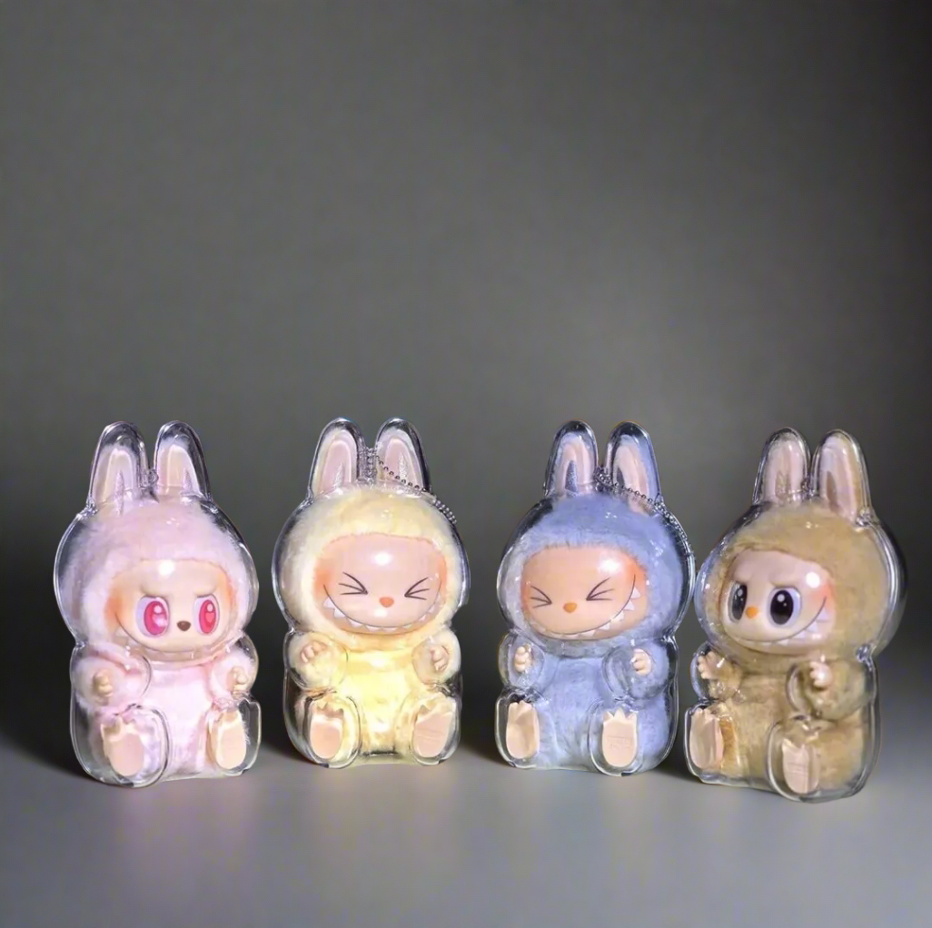 Labubu Have a seat skyddsfodral transparent