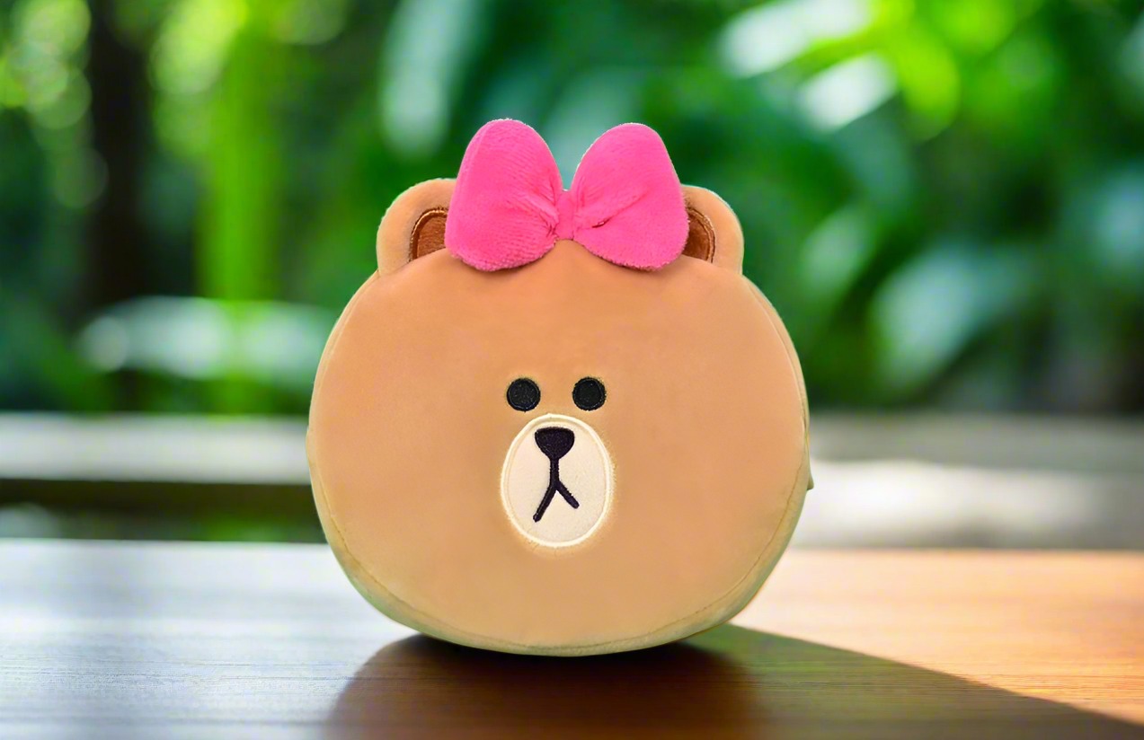 LINE FRIENDS Sminkväska Puff