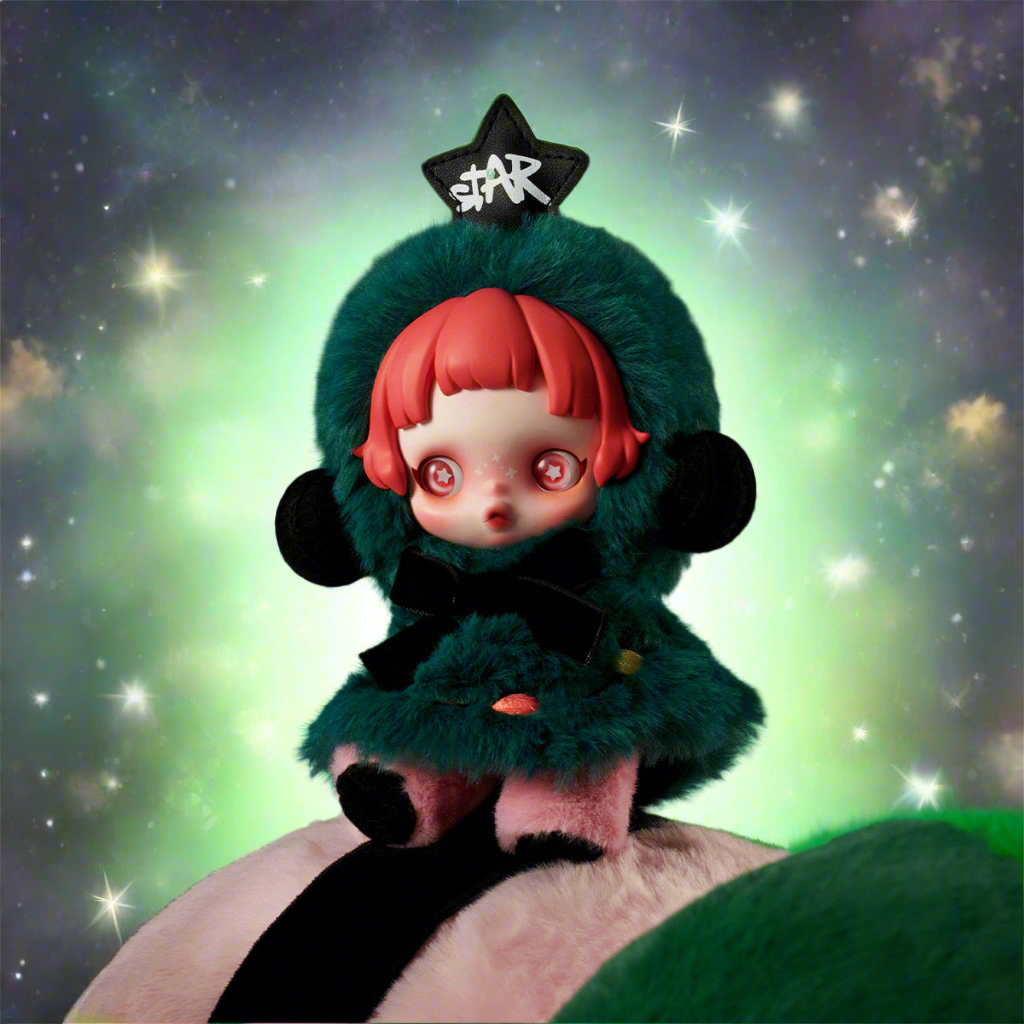 SKULLPANDA Winter Symphony Series Plush POP MART - Blind Box- Single Box