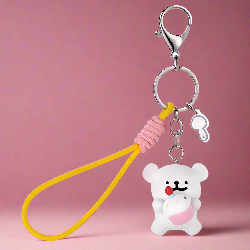 MALTESE - Keychain Cupcake
