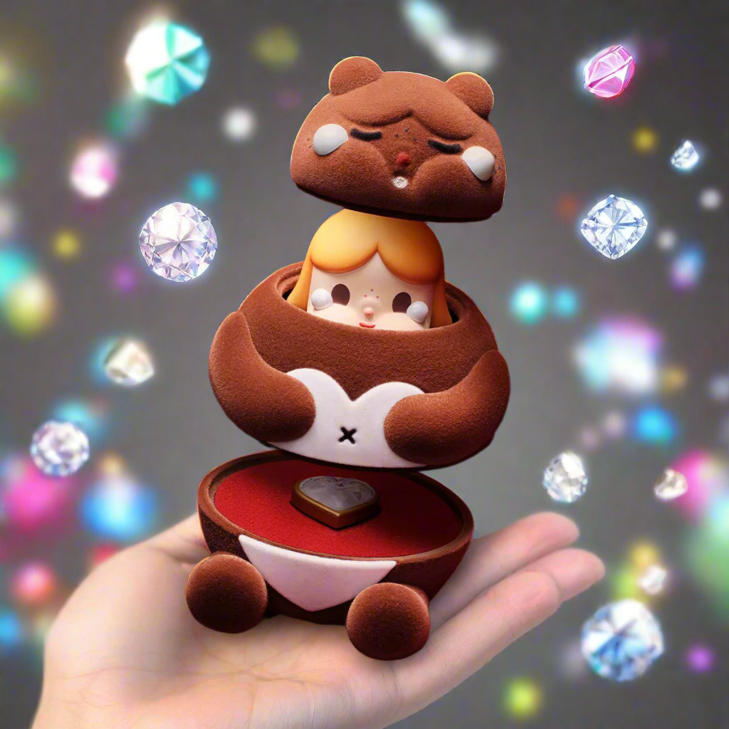 CRYBABY Crying For Love Series Figures POP MART -Blind Box Single Box