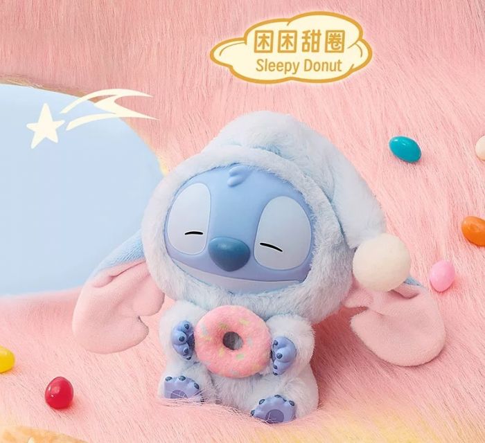 Stitch Miniso Eat Something Before Sleep Blind Box Single Box