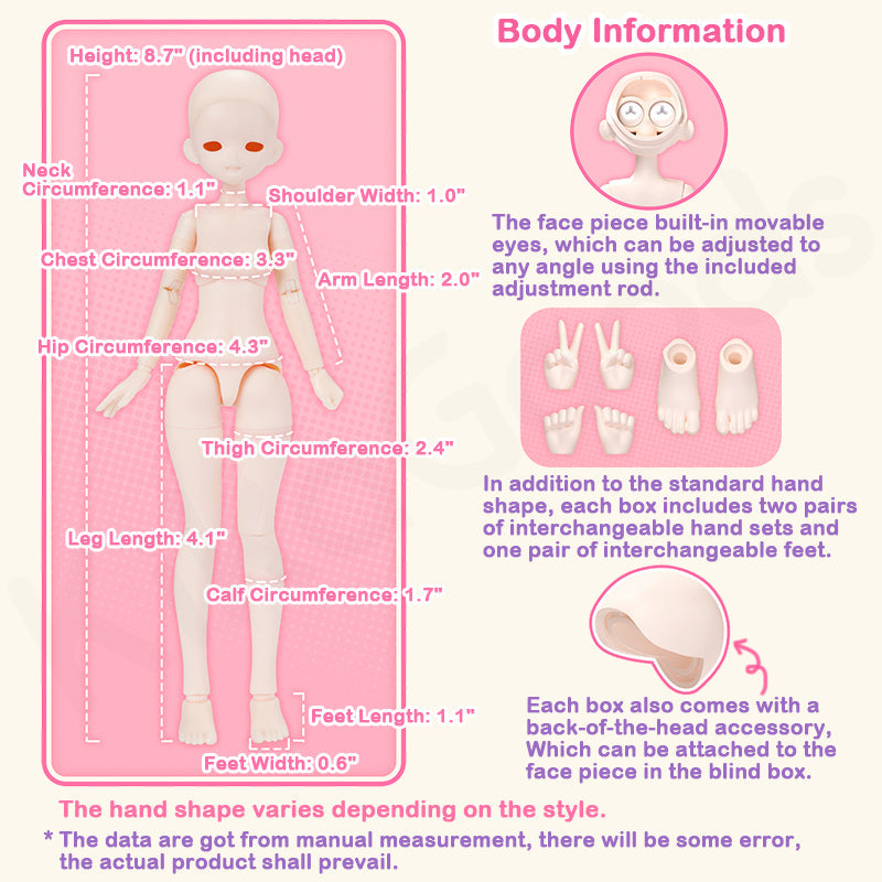 Light Nightmare Twins Series Blind Box Single Box