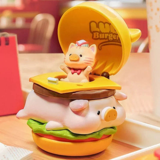 LuLu the Piggy Burger Express Movable Series Figures, Blind Box Single Box