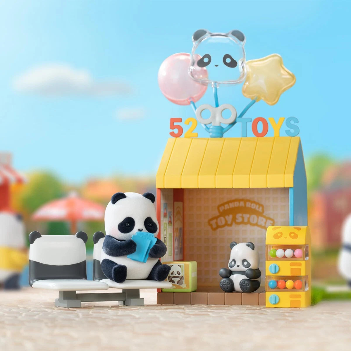 Panda Roll Shopping Street Series Blind Box Single Box