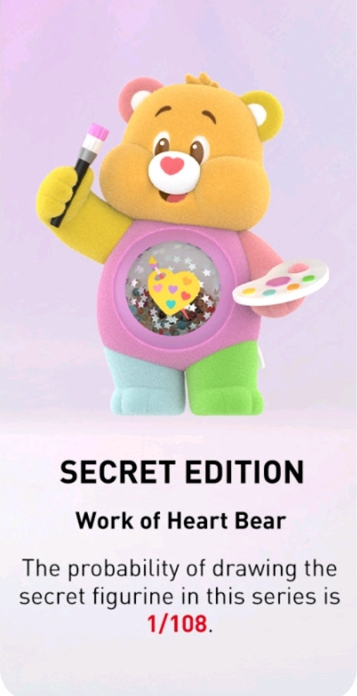Care Bears Colorful Hugs Series Figures Blind Box Single Box