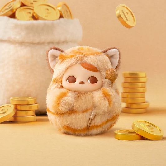 PUCKY Tap Tap Babies Series-Vinyl Plush Pendant Blind Box Single Box