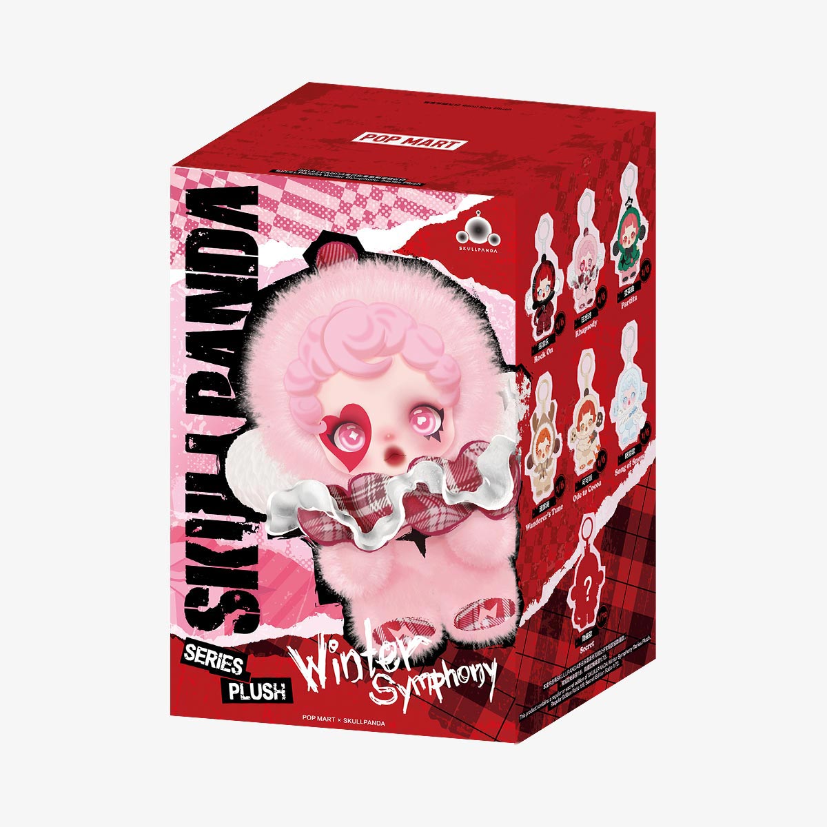 SKULLPANDA Winter Symphony Series Plush POP MART - Blind Box- Single Box