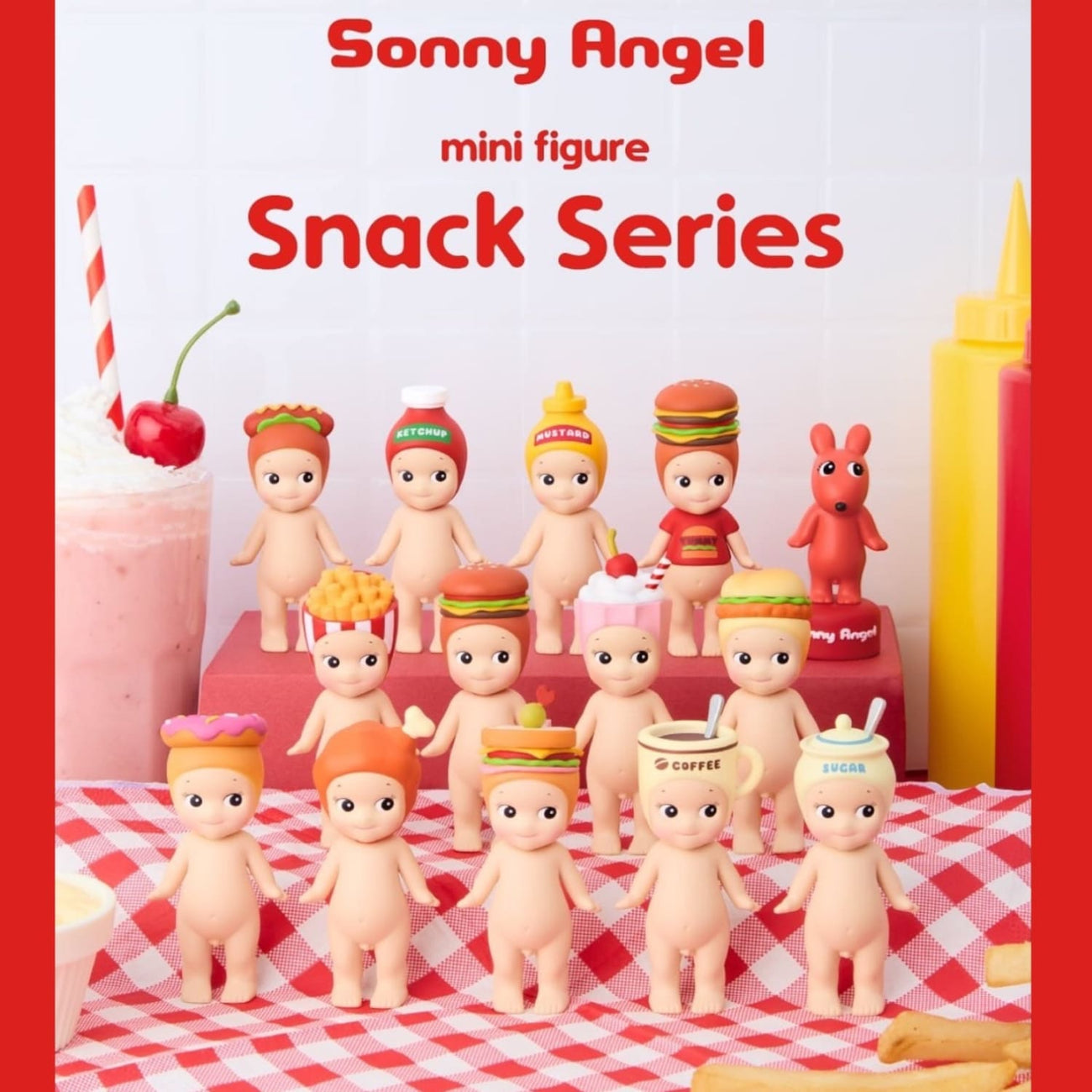 Sonny Angel Snack Series Blind Box Single Box