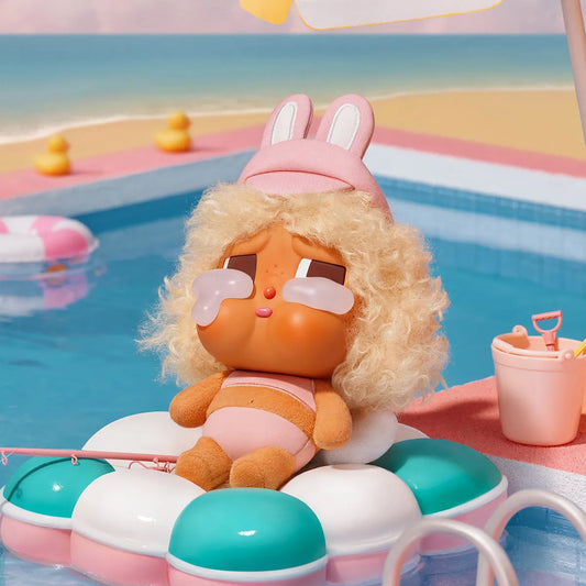 CRYBABY Vacation Mode On Series-Vinyl Plush Pendant Blind Box Single Box