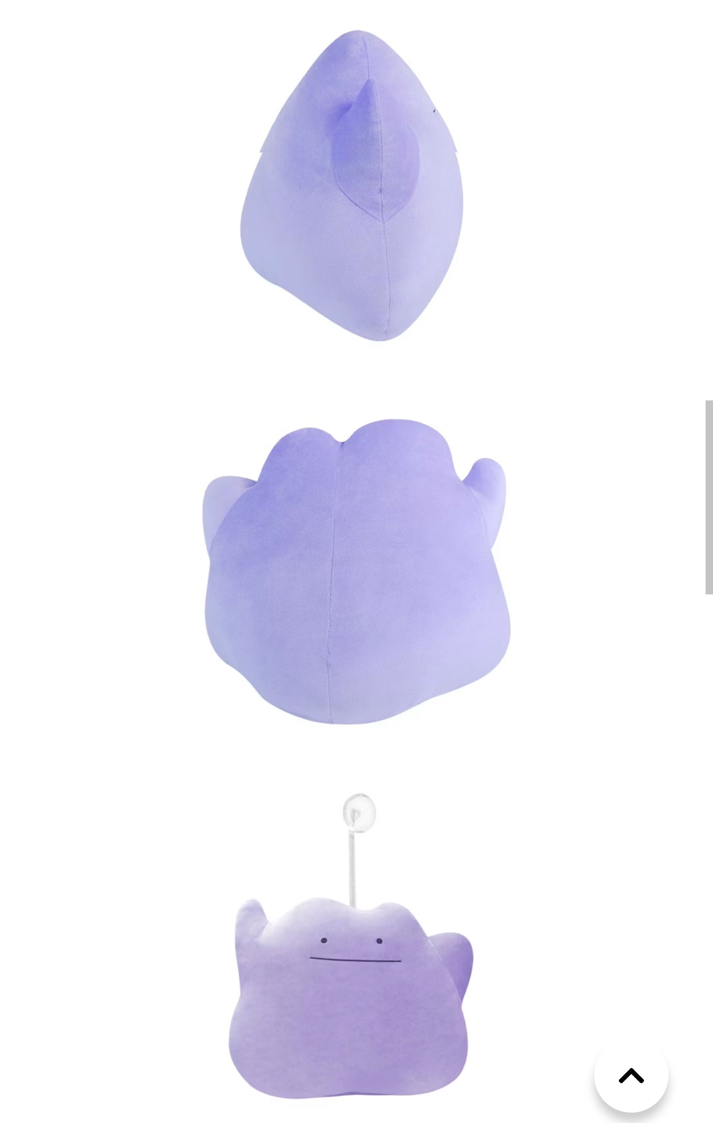 Ditto Plush Pokémon Original 15 cm