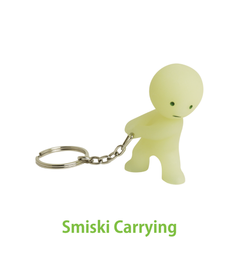 Smiski Keychain Carrying