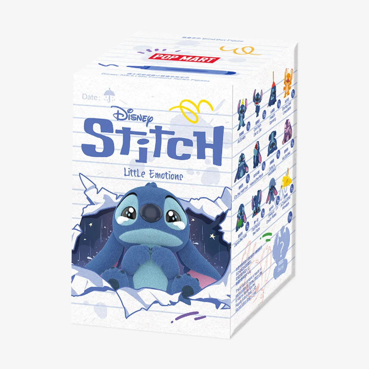 Disney Stitch Little Emotions Series Figures Blind Box Single Box POP MART