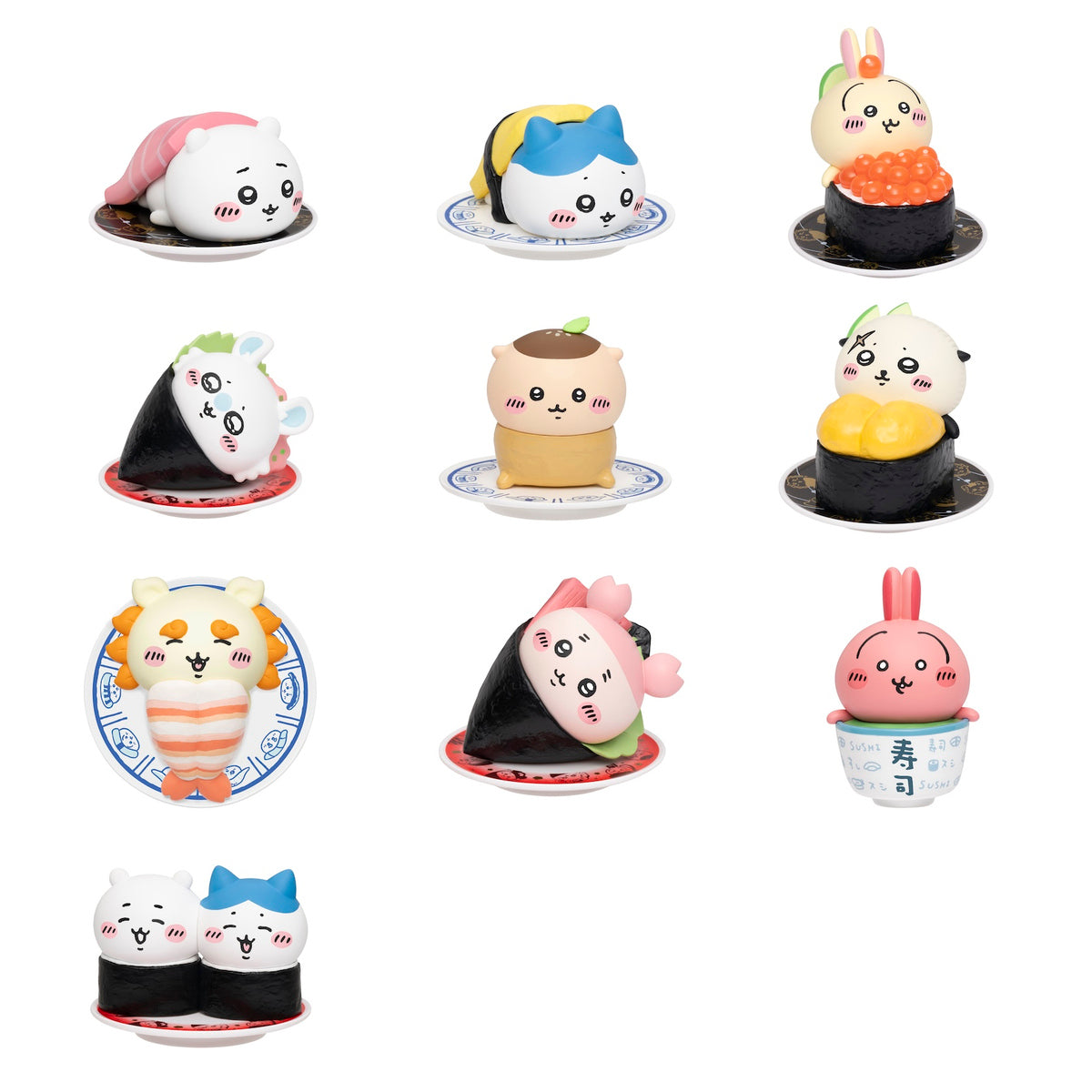 Chiikawa Sushi Series Figures Blind Box Single box