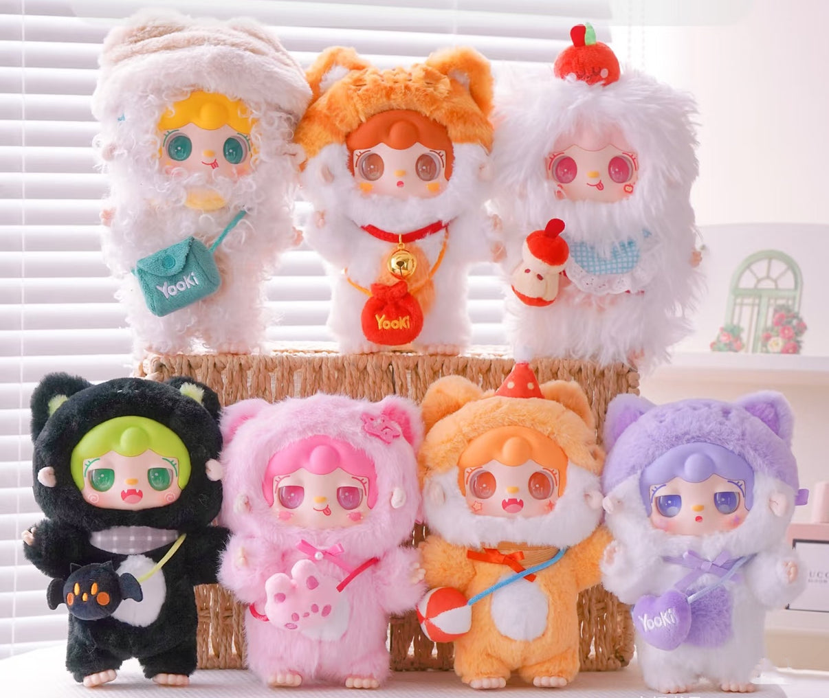 YOOKI V2 Meow Meow Nursery Series Plush Blind Box Single Box