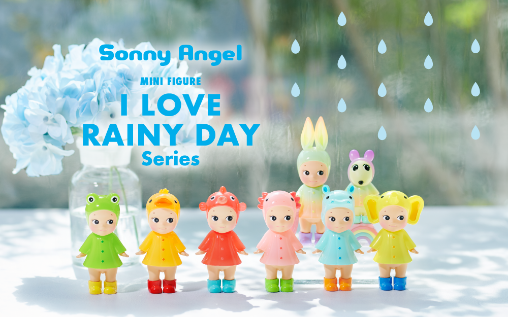 Sonny Angel I LOVE RAINY DAY Series - Single Box- Blind Box