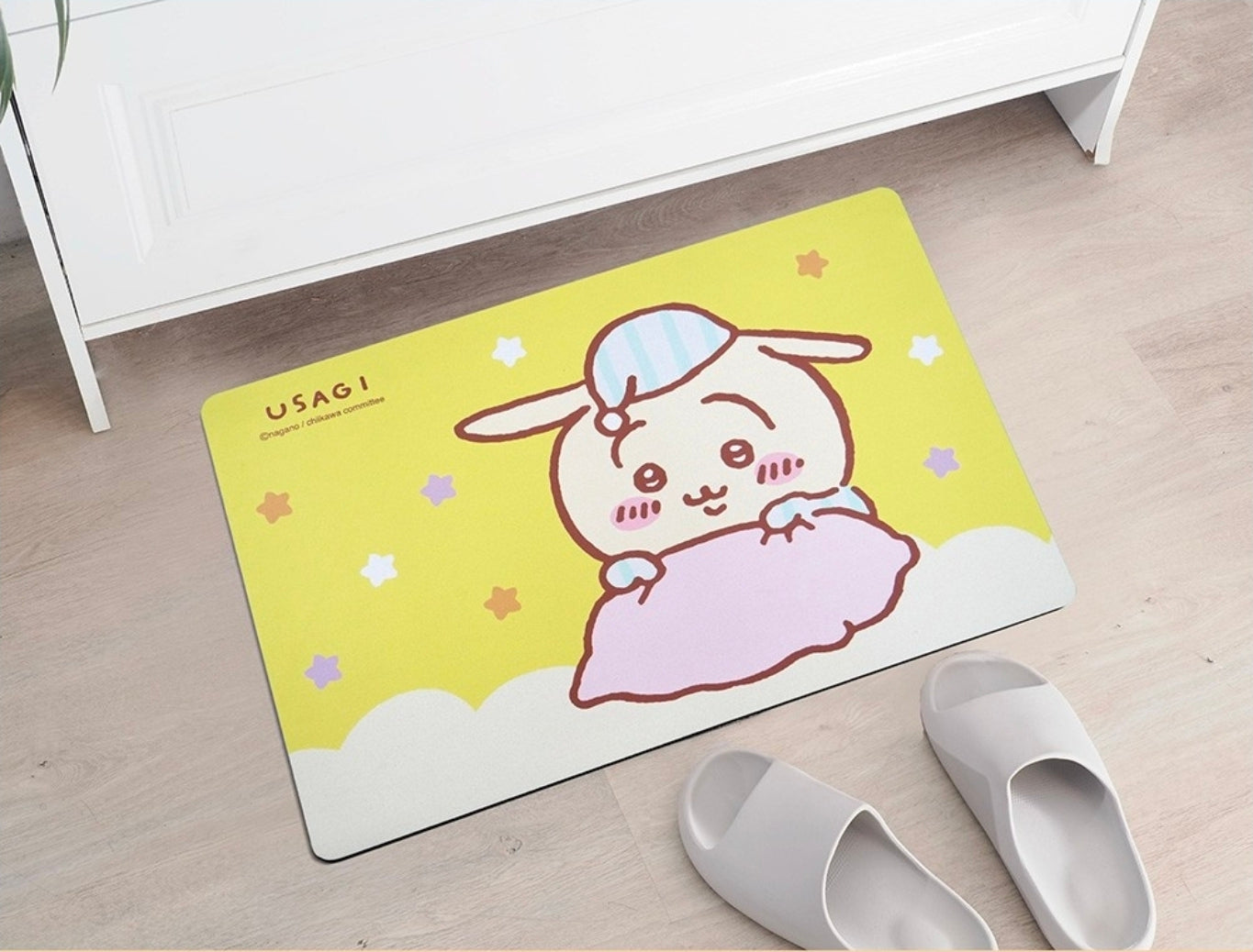 Chiikawa dörrmatta Usagi- Bed time 40*60cm
