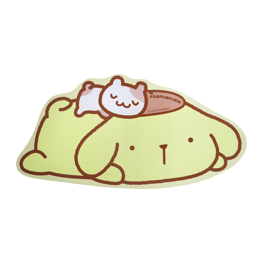 Sanrio-formad dörrmatta -Pompompurin 69*34cm
