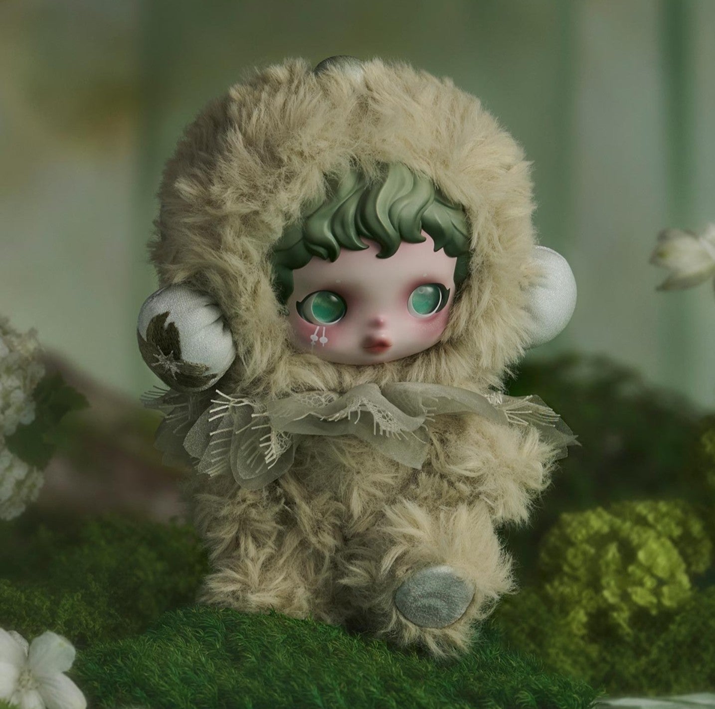 SKULLPANDA L’impressionnisme Series Plush Doll Blind Box Single Box