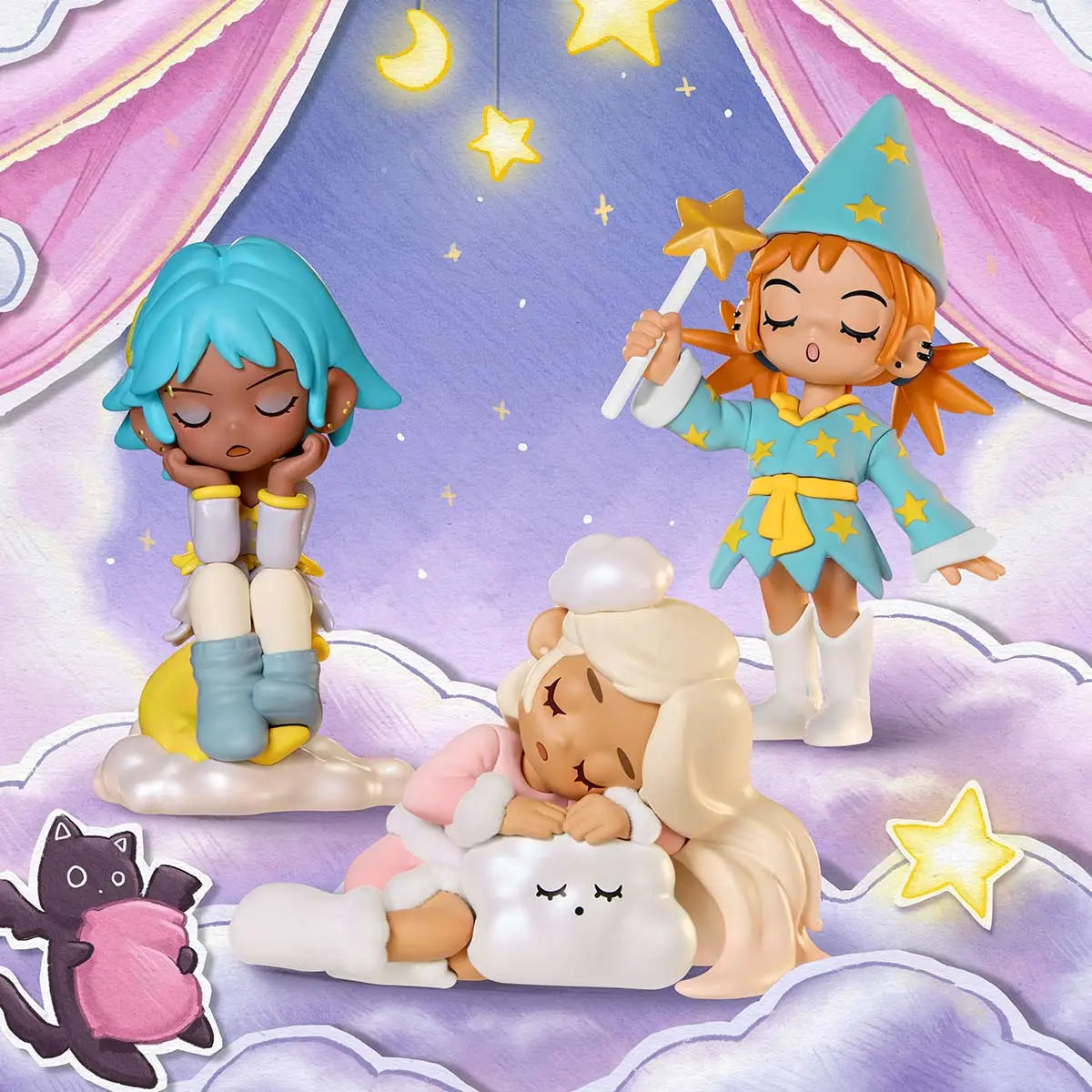 Lil Peach Riot Sleepover Series Figures Blind box Single Box