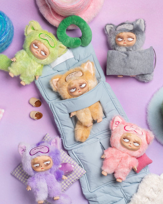 Sleepless Grumpipi Whispers to Dreamland Plush Blind Box Keychain Blind Box Single Box