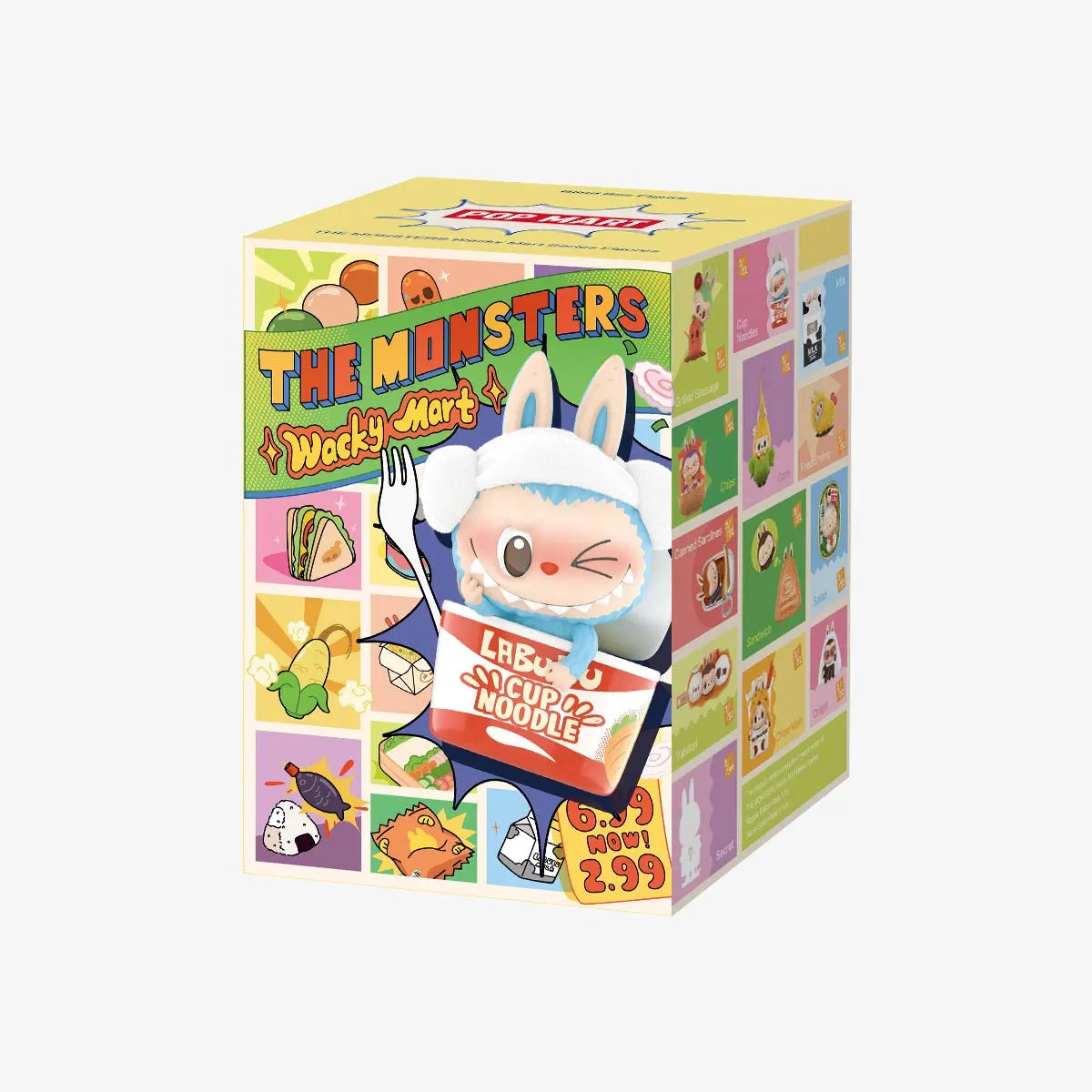 THE MONSTERS Wacky Mart Series Figures Labubu Blind box Single Box