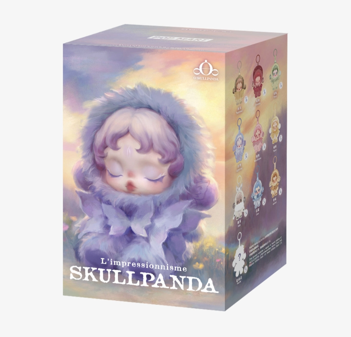 SKULLPANDA L’impressionnisme Series Plush Doll Blind Box Single Box