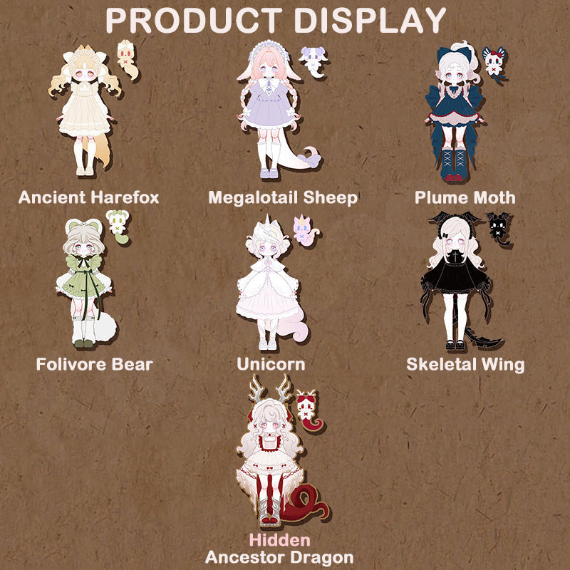 The Lulu Elf Story 1/12 Action Figure BJD Blind Box Single Box