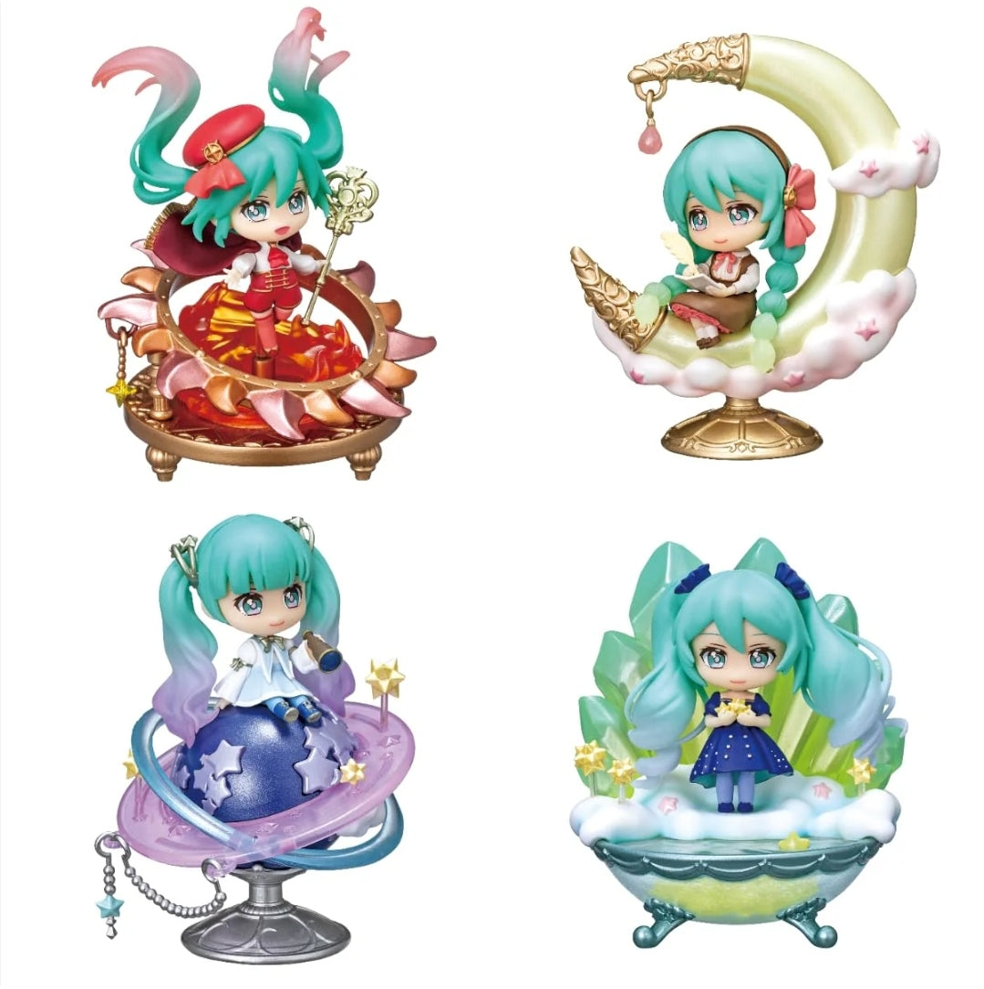 Hatsune Miku Night Sky Story Starrium Re-Ment Blind Box, Single Box