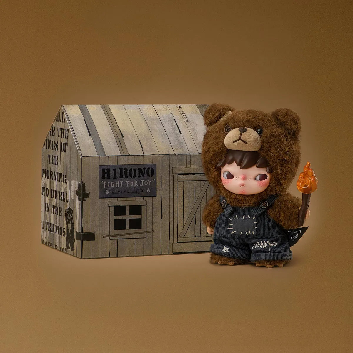Hirono Living Wild-Fight for Joy Plush Doll POP MART