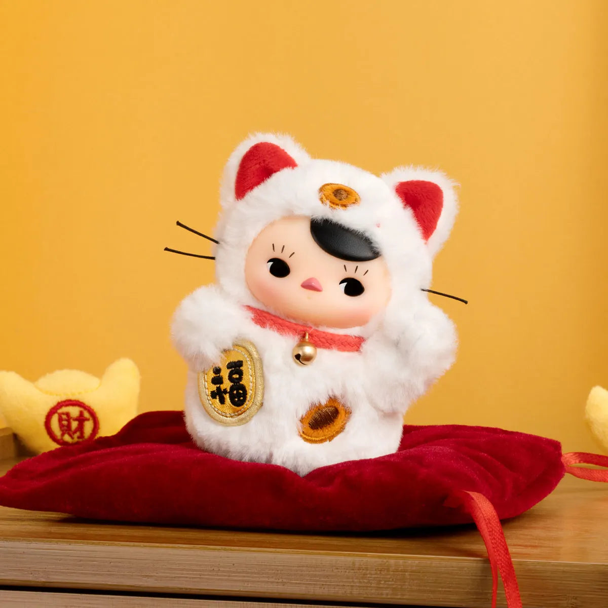 PUCKY Roly-Poly Kitty Series-Vinyl Plush Blind Box Single Box