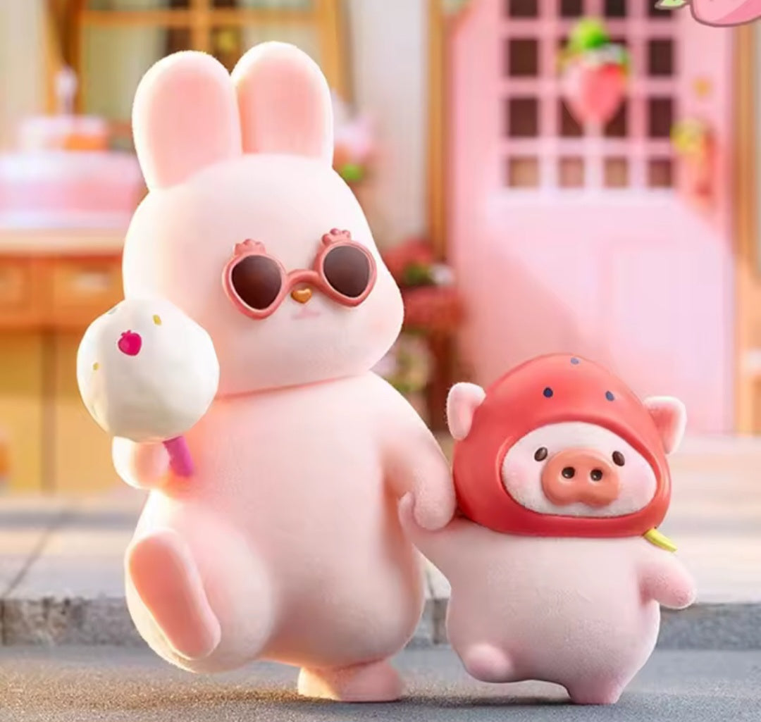 MOMO BUNNY Strawberry Town Blind Box Single Box
