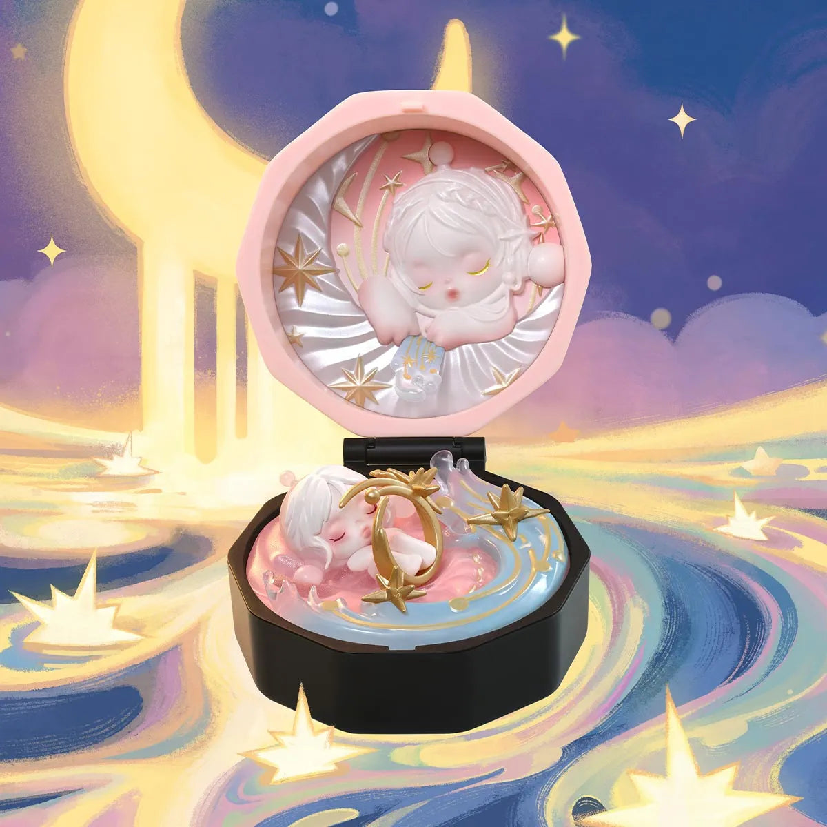 Romantic Ring Box Series 4 Scene Sets Blind Box Single Box