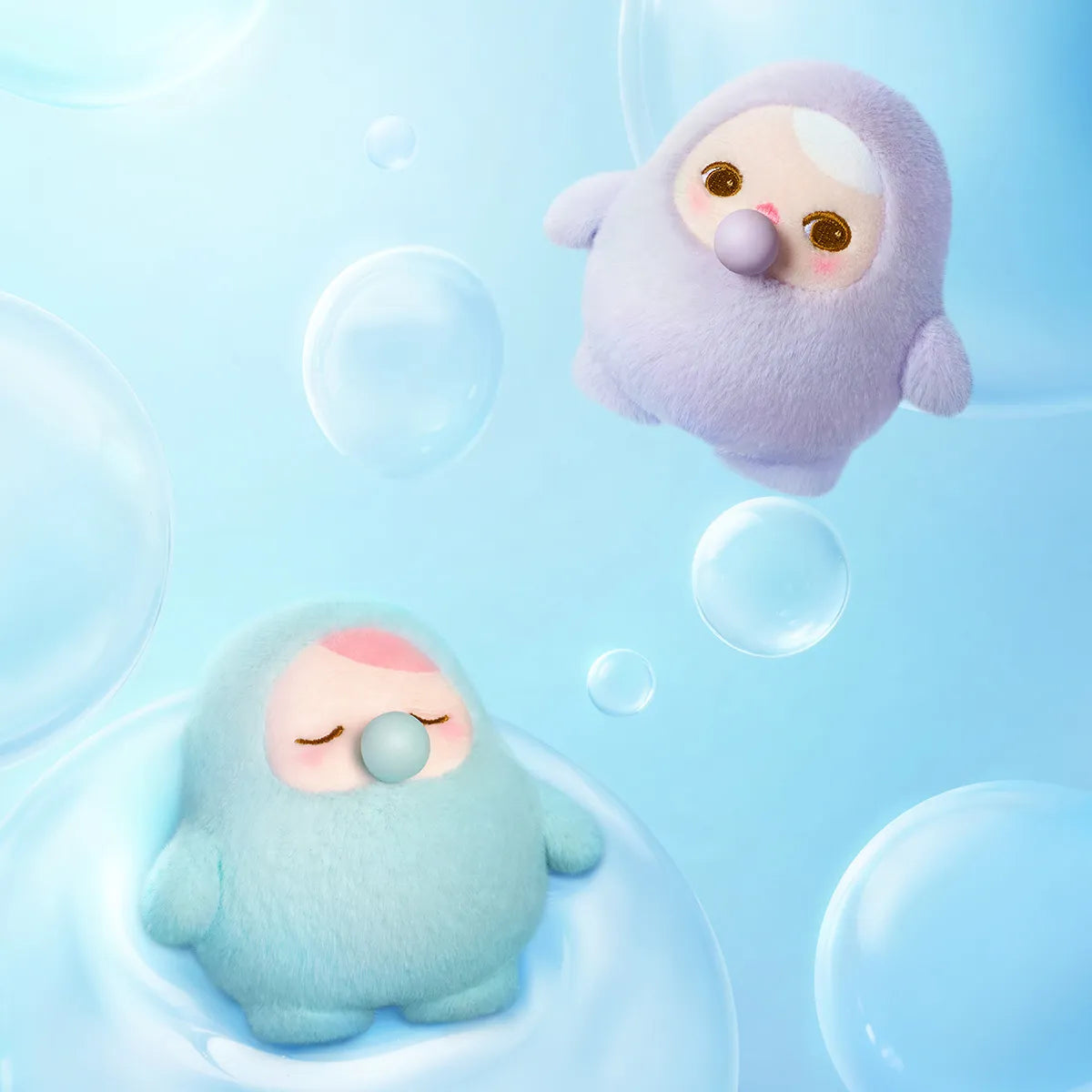 PUCKY BEANIE BUBBLE UP SERIES-Plush Pendant Blind Box Single Box POP MART
