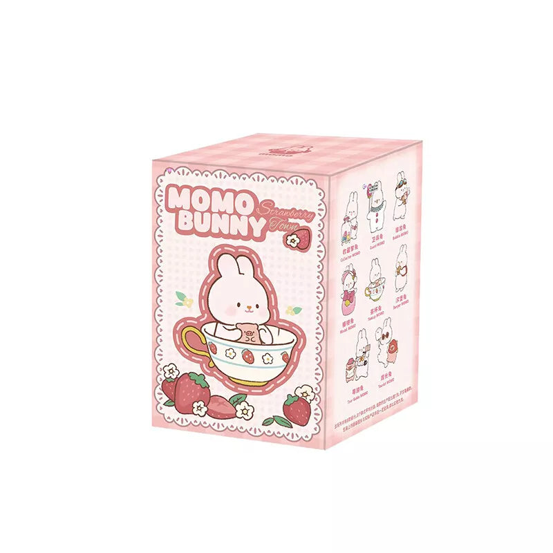 MOMO BUNNY Strawberry Town Blind Box Single Box