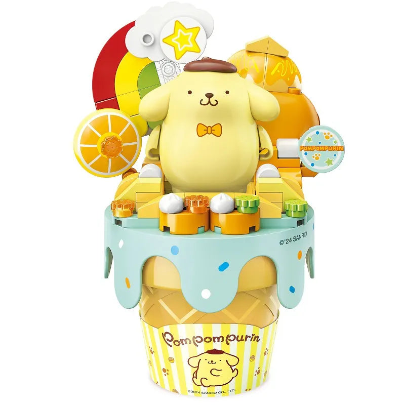Keepplay Byggklossar Sanrio Cone Series Pudding Dog