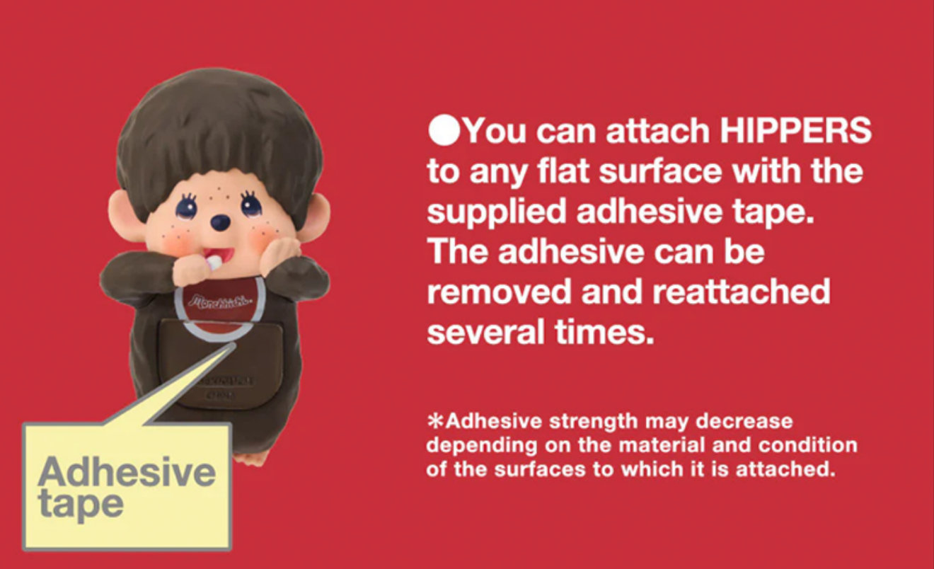 Monchhichi HIPPERS Blind Box Single Box