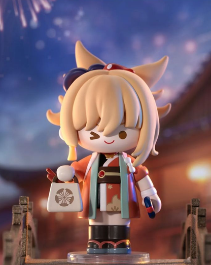 Genshin Impact Dress-Up Dreams Themed Chibi Series Figures POP MART- Single Box- Blind Box