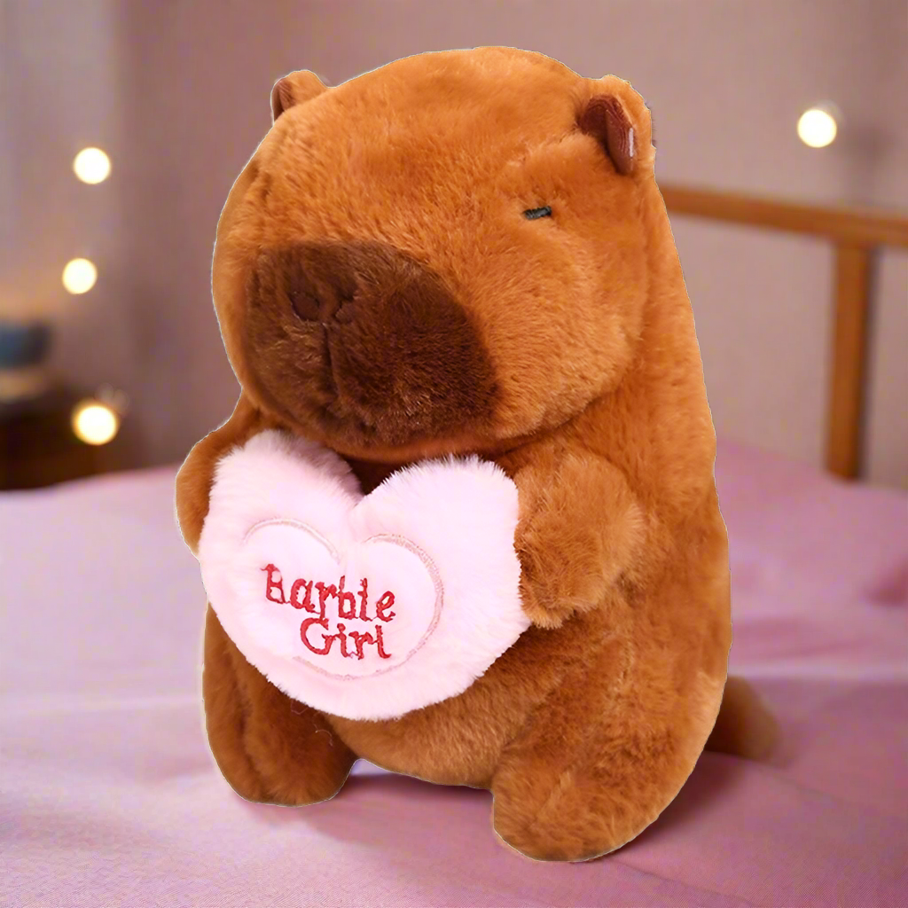 Kapybara Barbie Girl 22cm Plush