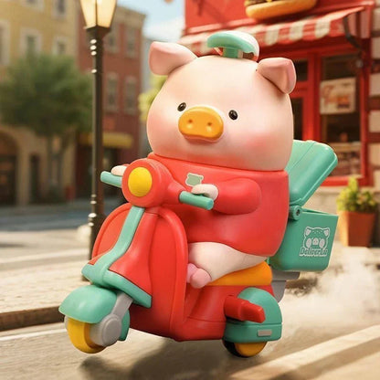 LuLu the Piggy Burger Express Movable Series Figures, Blind Box Single Box