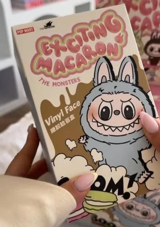 POPMART THE MONSTERS LABUBU Exciting Macaron- Blind Box Single Box Max 4 st per person