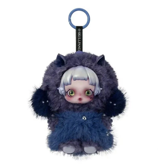 SKULLPANDA You Found Me! Series Plush Doll Pendant- Cerberus -Öppen Box - Sluten påse!