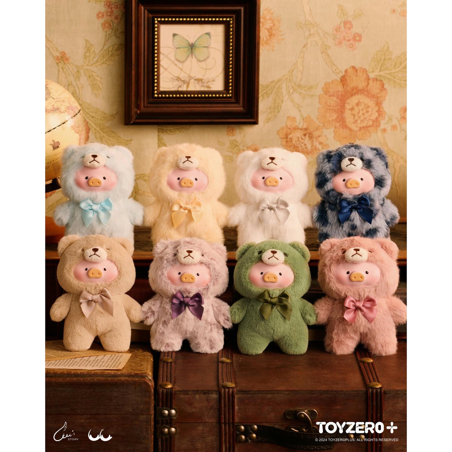 LuLu Vintage Teddy Shop Vinyl Face Blind Box Single Box