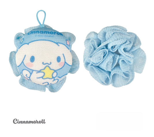 Cinnamoroll Body Puff & badsvamp 10x10x7cm