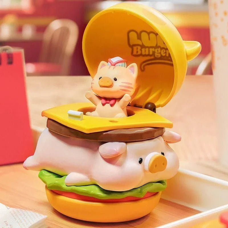 LuLu the Piggy Burger Express Movable Series Figures, Blind Box Single Box