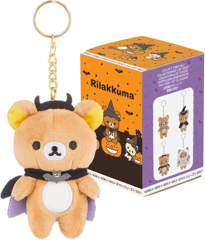 Rilakkuma Halloween Keychain Blind Box Single Box